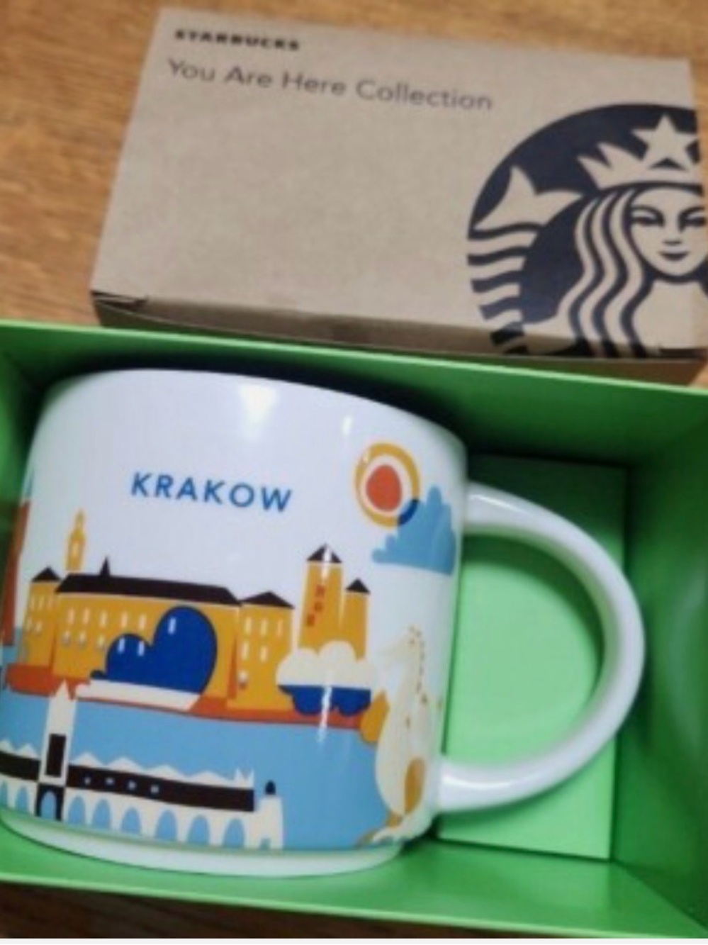 New Krakow YAH mug Starbucks collector  Mug